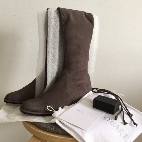 Stuart Weitzman OTK Lowland Boots - Picture 5 of 8